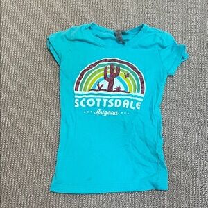 Next Level Apparel Kids Teal Scottsdale T-Shirt
